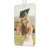 Create Your Own Custom Graduate Photo カーエアーフレッシュナー (左)