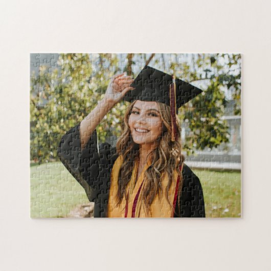 Create Your Own Custom Graduate Photo ジグソーパズル (横)