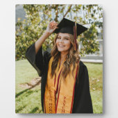 Create Your Own Custom Graduate Photo フォトプラーク (正面)