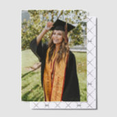 Create Your Own Custom Graduate Photo ベラム紙招待状 (オフセット (招待状))