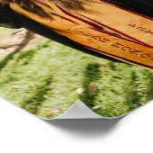 Create Your Own Custom Graduate Photo ポスター (角)