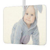 Create Your Own Custom Kids Children Photo Modern カーエアーフレッシュナー (左)