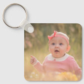 Create Your Own Custom Kids Children Photo Modern キーホルダー (正面)
