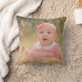 Create Your Own Custom Kids Children Photo Modern クッション (ブランケット)