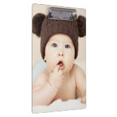 Create Your Own Custom Kids Children Photo Modern クリップボード (右)
