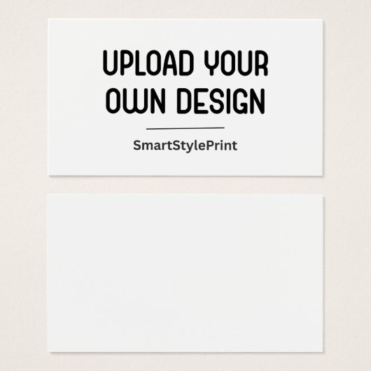 Create Your Own Custom Magnetic Card (正面&裏面)