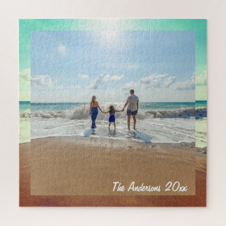 Create Your Own Custom Memorable Family Photo ジグソーパズル