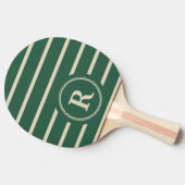 Create Your Own Custom Name Monogram Design 卓球ラケット (横)