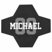 Create Your Own Custom Name Number サッカーボール (フラット)