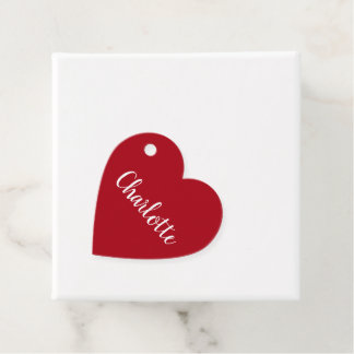 Create Your own Custom Name Valentine's Day フェイバータグ