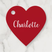 Create Your own Custom Name Valentine's Day  フェイバータグ (正面)