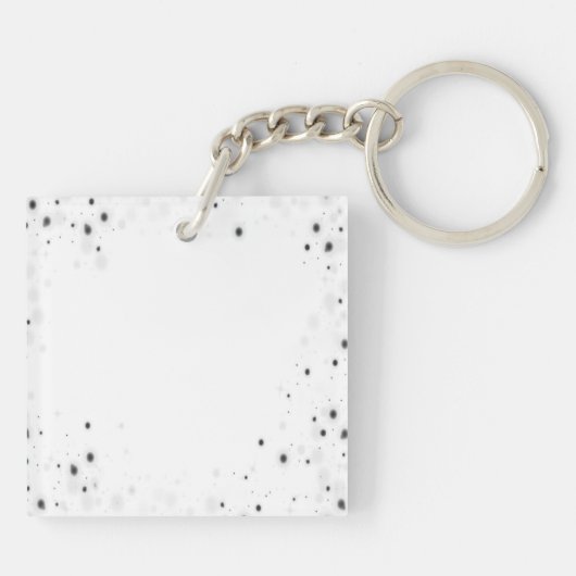 Create Your Own Custom Personalized キーホルダー (裏面)