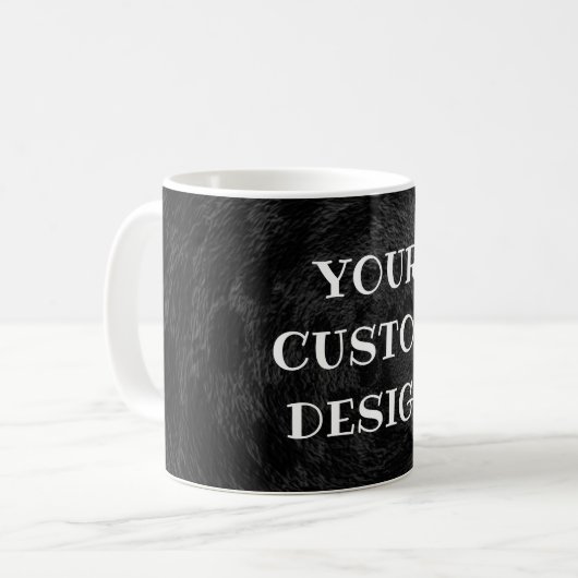 Create Your Own Custom Personalized コーヒーマグカップ (正面左)