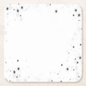 Create Your Own Custom Personalized スクエアペーパーコースター (正面)