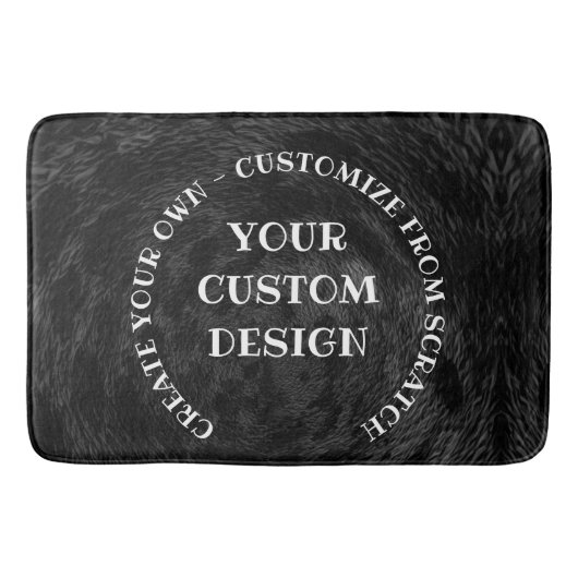 Create Your Own Custom Personalized バスマット (正面)