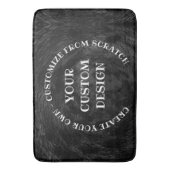 Create Your Own Custom Personalized バスマット (正面縦)
