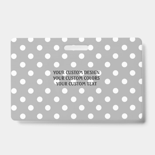 Create Your Own Custom Personalized バッジ (正面)