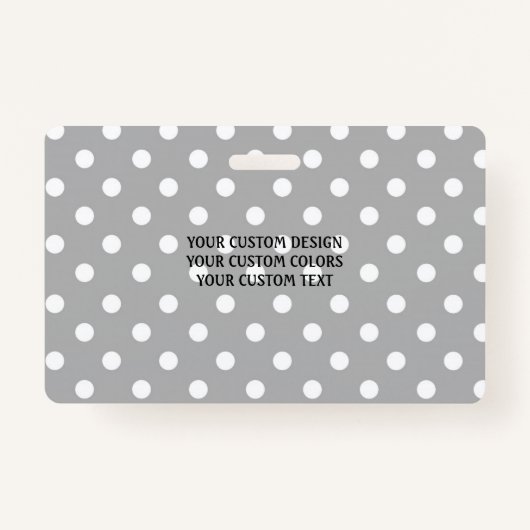 Create Your Own Custom Personalized バッジ (正面)