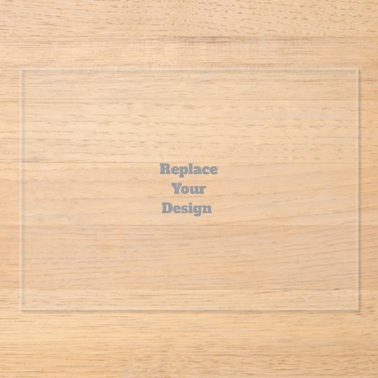 Create Your Own custom personalized﻿ Wedding アクリル招待状 (正面)