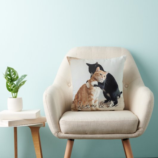 Create Your Own Custom Pet Photo クッション (椅子)