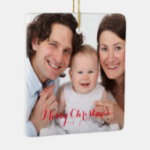 Create Your Own Custom Photo セラミックオーナメント (右)