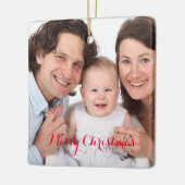 Create Your Own Custom Photo セラミックオーナメント (左)