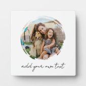 Create Your Own Custom Photo フォトプラーク (正面)