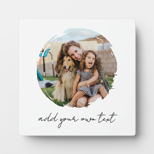 Create Your Own Custom Photo フォトプラーク (正面)