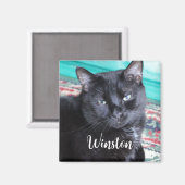 Create Your Own Custom Photo and Name マグネット (正面/裏面)