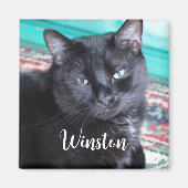 Create Your Own Custom Photo and Name マグネット (正面)