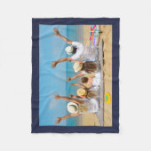 Create Your Own Custom Photo Keepsake フリースブランケット (正面)