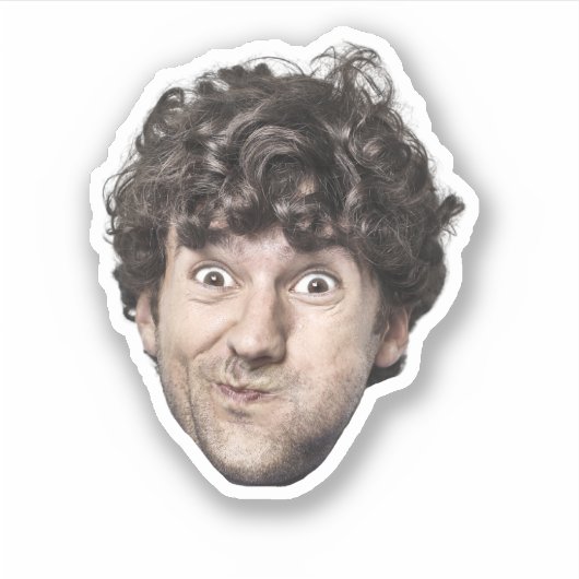 Create Your Own Custom Photo Personalized Picture シール (正面)