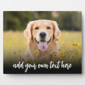 Create Your Own Custom Photo With Text フォトプラーク (正面)