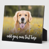 Create Your Own Custom Photo With Text フォトプラーク (側面)