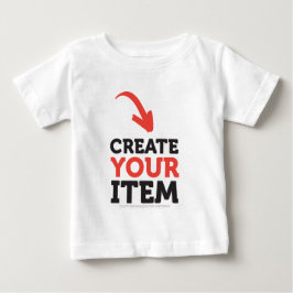 CREATE-YOUR-OWN Custom Print upload your design ベビーTシャツ