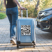 Create Your Own Custom QR Code Website Address URL シール (スーツケースインサイチュ)
