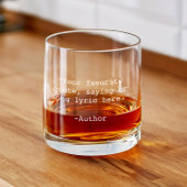 Create Your Own Custom Quote ウイスキーグラス