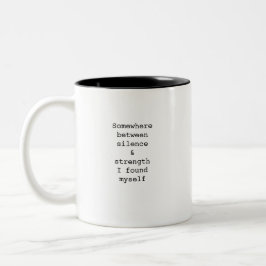 Create Your Own Custom Quote Coffee Mug ツートーンマグカップ