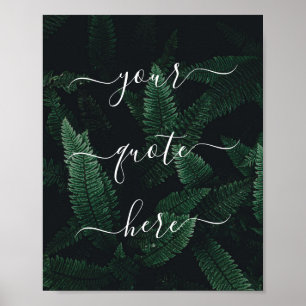 Create Your Own Custom Quote Nature Poster ポスター