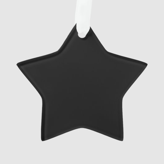 Create Your Own - Customizable Blank オーナメント (裏面)