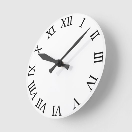 Create Your Own Customize 8" Wall Clock ラウンド壁時計 (傾斜)
