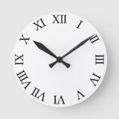 Create Your Own Customize 8" Wall Clock ラウンド壁時計 (正面)