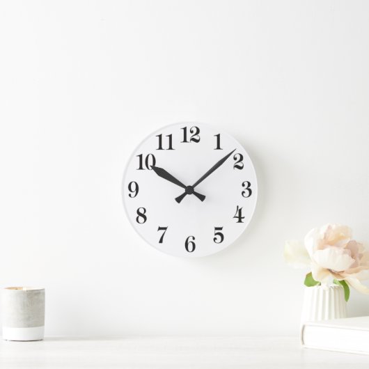 Create Your Own Customize 8" Wall Clock ラウンド壁時計 (ホーム)
