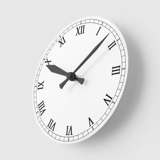 Create Your Own Customize 8" Wall Clock ラウンド壁時計 (傾斜)