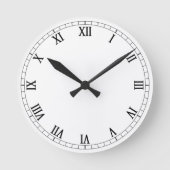 Create Your Own Customize 8" Wall Clock ラウンド壁時計 (正面)