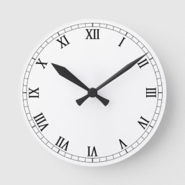 Create Your Own Customize 8" Wall Clock ラウンド壁時計