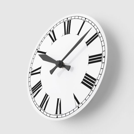 Create Your Own Customize 8" Wall Clock ラウンド壁時計 (傾斜)