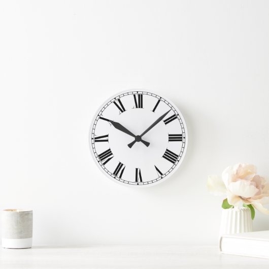 Create Your Own Customize 8" Wall Clock ラウンド壁時計 (ホーム)