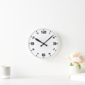 Create Your Own Customize 8" Wall Clock ラウンド壁時計 (ホーム)