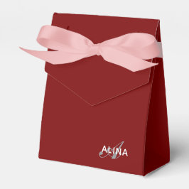 Create Your Own Customize Monogram Color Match フェイバーボックス